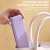 3In1 Wheat Straw Dinnerware Set Portable Reusable Cutlery Sets Knife Fork Spoon Chopsticks Travel Utensil Box Camping Tableware