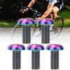 5pcs Celsius Pack   Alloy M5*12   Water Bottle Cage   M5*10 Disc Brake Screws(M5*10 Gold )