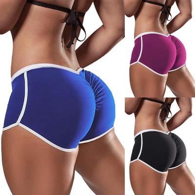 2021 Damen Übergröße Niedrige Taille Po-Hebende Laufshorts