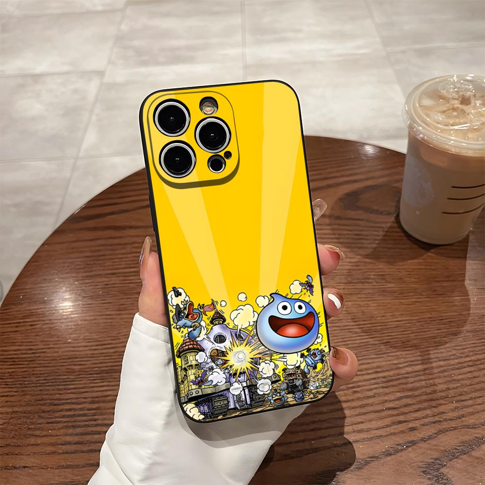 D-Dragon Quest Schleim Handyhülle Für 17 Pro Max Iphone 14 16 Pro Max 12 15 Plus 13 Pro 11 Xr X Xs Rückabdeckung