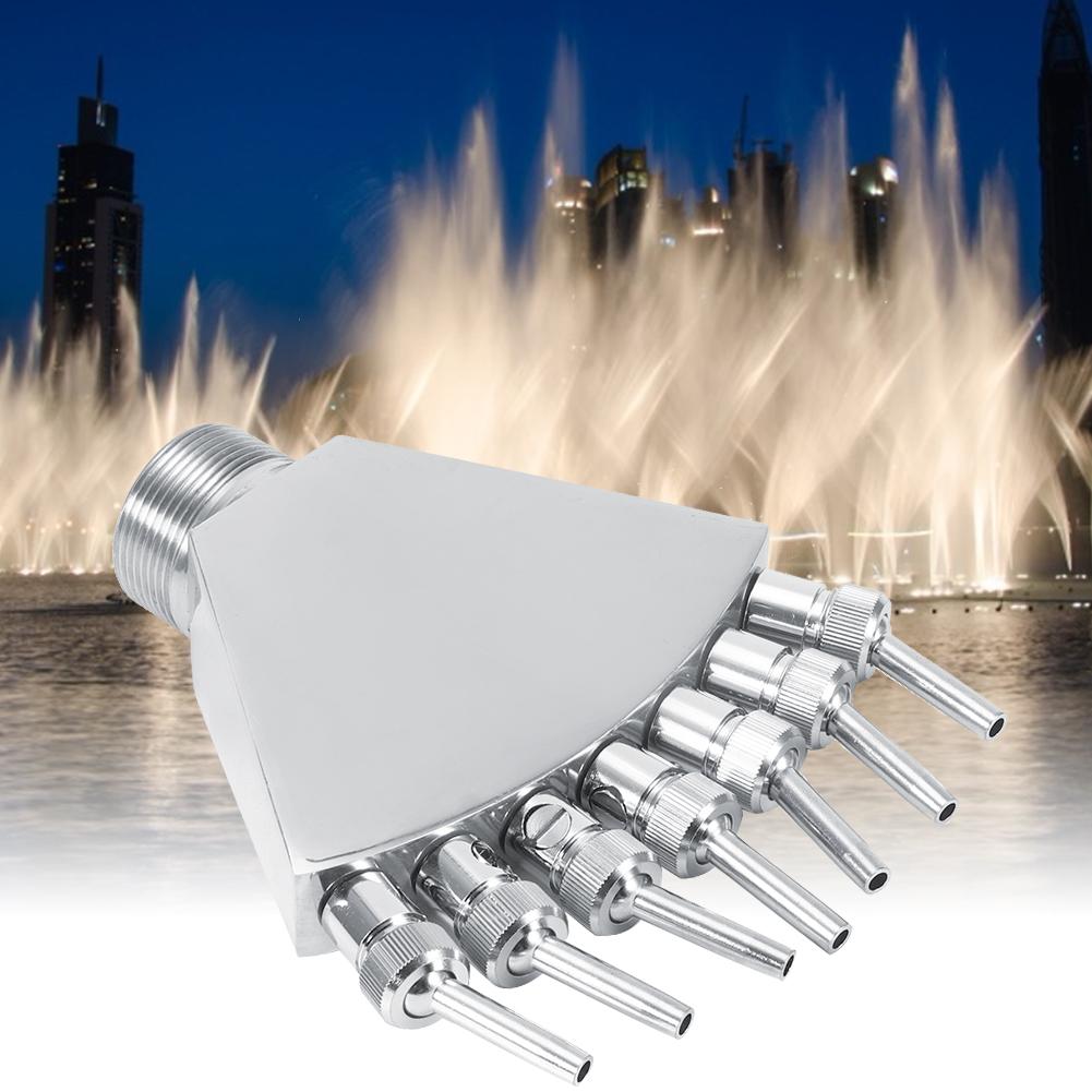 Swimming Pool Blossom Fountain Nozzle Spray Nozzle Head for Garden Swimming Pool SPA1.5in Male