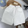 2026 Boys' Korean Style Summer Set: Handsome Hollow-Out Polo & Casual Shorts Two-Piece