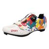 Foreign Trade Mountain Men's and Women's New Leisure Breathable Road Bicycle Lock Shoes Rubber Hard Sole Spinning Cycling Shoes
