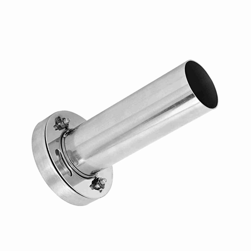 Car Removable Round Head Exhaust Muffler Silencer Car Modification (3.5in)