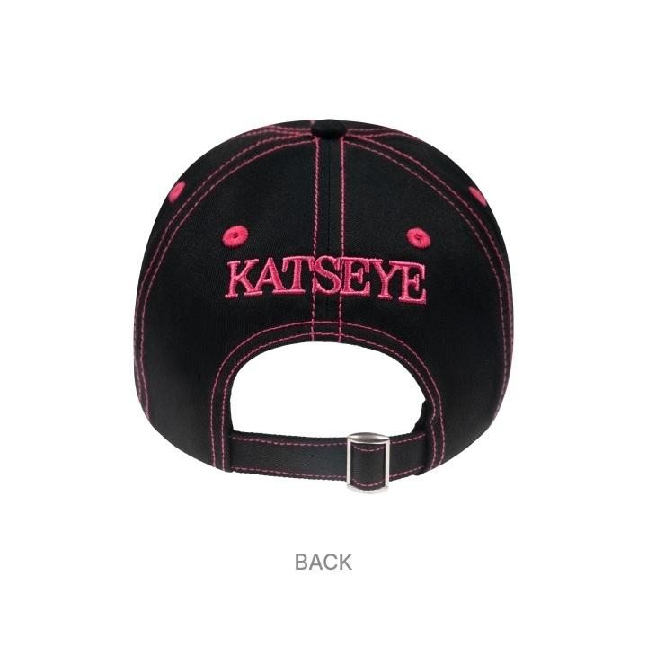 KATSEYE – Pink Logo Ball Cap [KATSEYE ESSENTIALS Official MD]