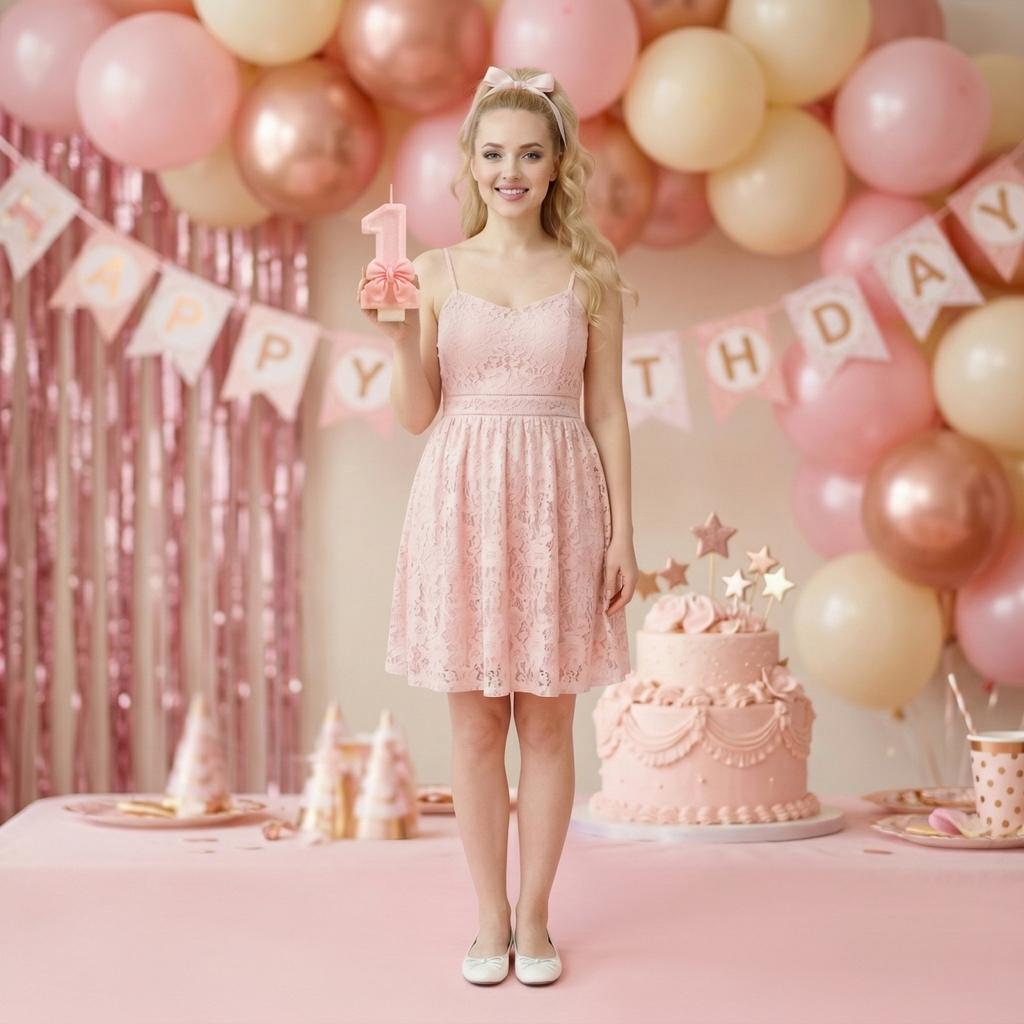 Fashion Cartoon Creative Birthday Candles Party Digital Candles