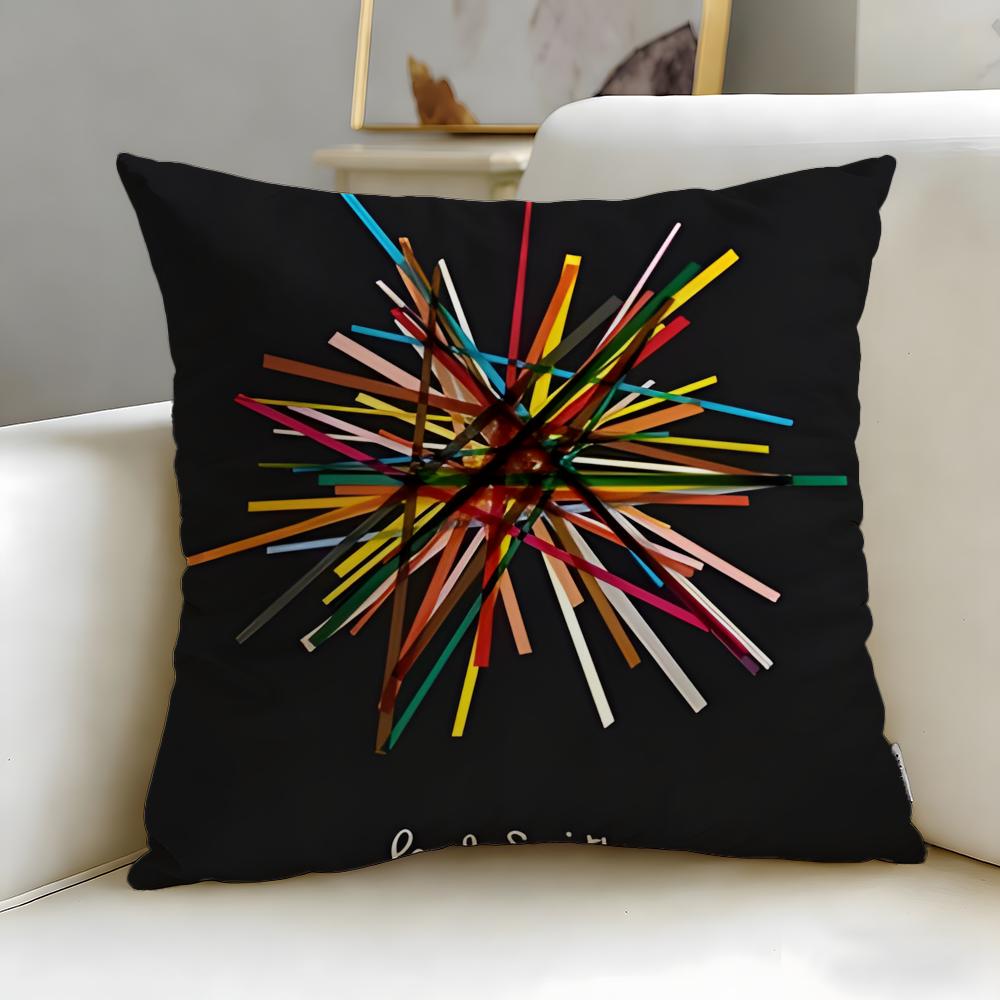 

classic fashion brand Paul Smith Cushion Cover Soft & Easy-Wash Pillow Case – Versatile for Couch, Bed, Travel and Office 30cmx30cm