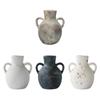 Bauernhaus Blumenvase Wabi Sabi Topf Schreibtisch Party Zuhause Geschenk Rustikale Keramikvase