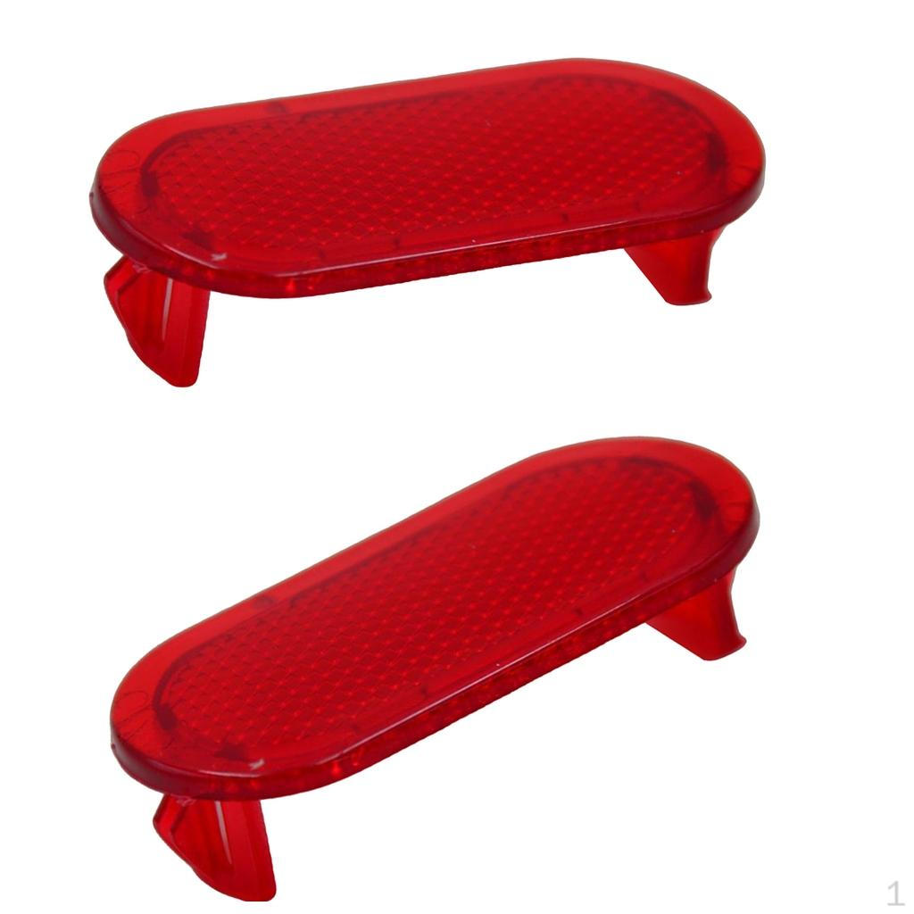 

2x Красный светодиодный катафот Панель двери для Caddy 7x3x2см