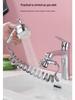 Copper Multifunctional Faucet Extender for Sink and Basin: Ideal for Hair and Face Washing