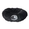 Washable Cat Tunnel Cozy Plush Cat Tunnel Bed with Hanging Balls for Indoor Kittens Small Cats Washable Donut Toy for Pets