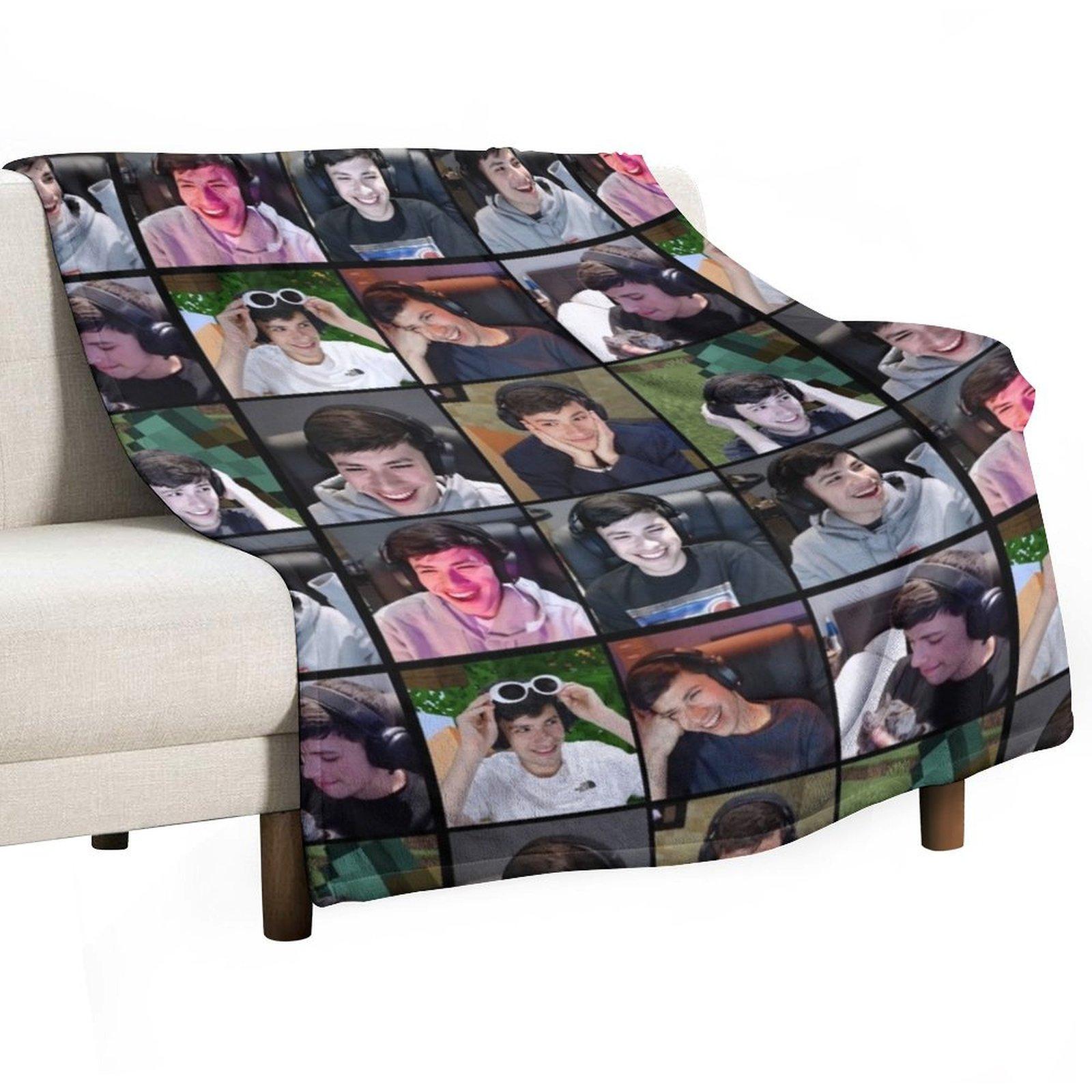 GeorgeNotFound Throw Blanket Soft Plush Plaid valentine gift ideas Soft Plaid Thermal Blankets 30x40in