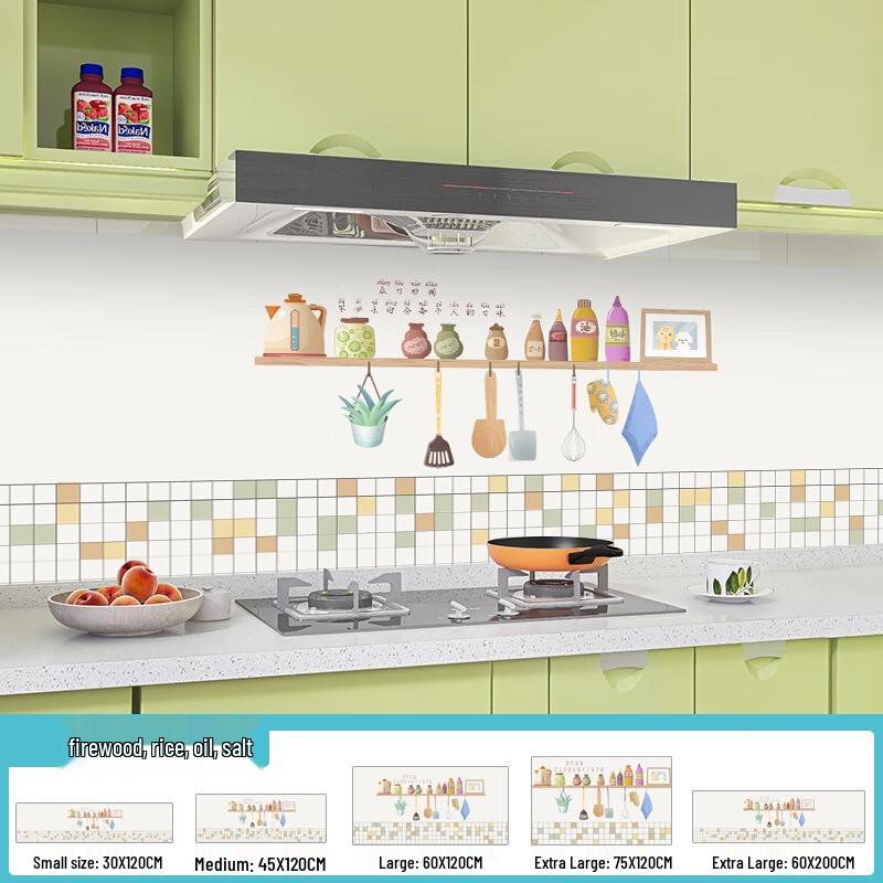 Fumaide Kitchen Oil-Proof Wall Sticker