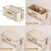 Clothes Storage Box With Dividers Foldable For Bedroom And Closet