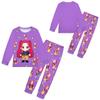 Children's Fashion Suit Skirt Round Neck Long Sleeve Top Pants