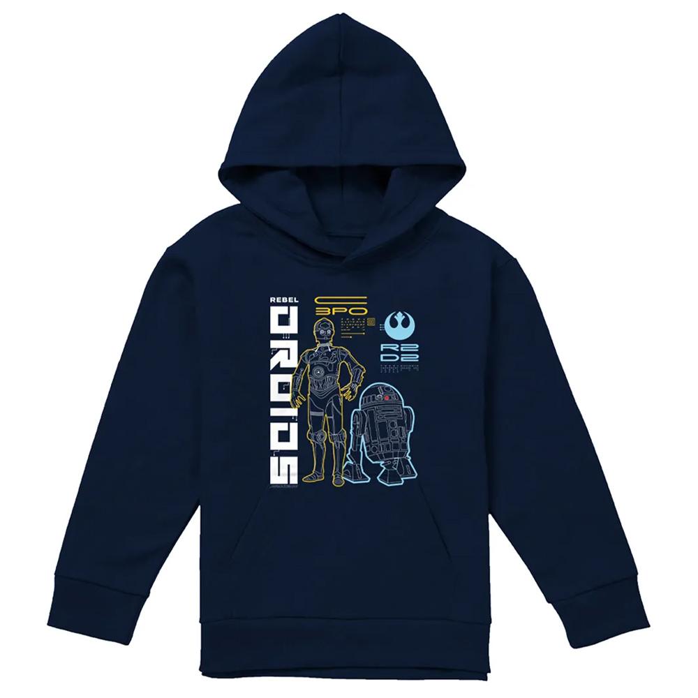 STAR WARS Childrens/Kids Rebel Droids Hoodie