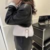 Trendy Pu Armpit Shoulder Bag For Women Winter Street Fashion Crossbody Bag