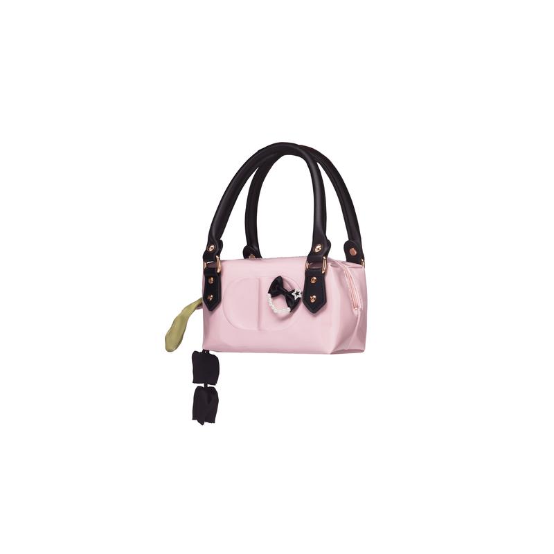 DIOR [Customized Cosmetic Bag] Canvas Midnight Fragrance Glossy Storage Sweet Cool Romantic Elegant Girly Spring Bright Handbag