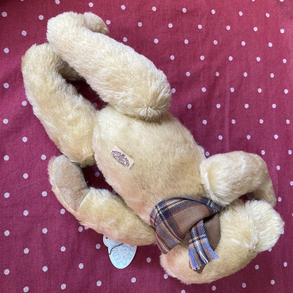 [USED] Teddy Bear Story Bear Plush Doll Handmade Finished Product