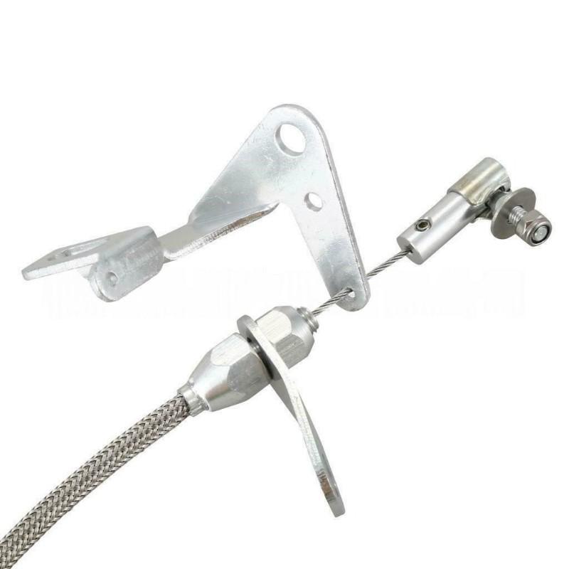 For 727 Stainless Braided Kickdown Cable Throttle Gas Cable Mopar Transmission-AU62