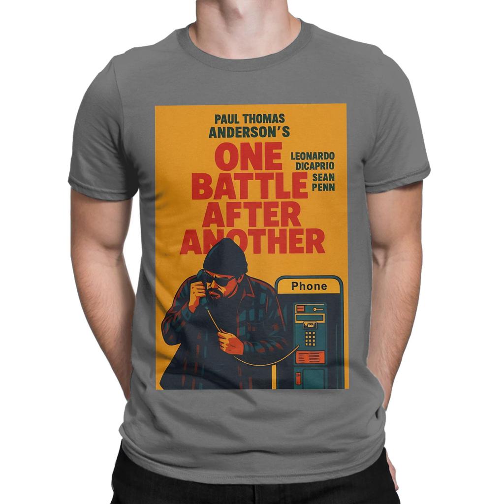 Ein Kampf nach dem anderen Retro Filmplakat Grafik Lustig 100% Baumwolle T-Shirt Ein Kampf nach dem anderen T-Shirts Oberteile Für Unisex