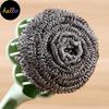 Cleaning Brush Handle Steel Ball Wash Pot Kettle Pan Dish Kitchen Bathroom Tool Decorative