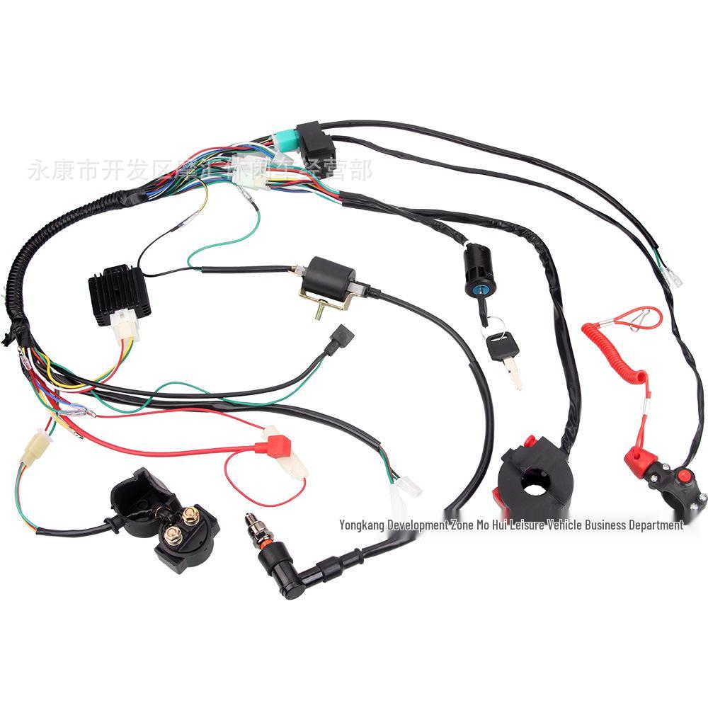 

50-110CC Off-road ATV Motorcycle Emergency Kill Switch & Wiring Harness Hybrid Model