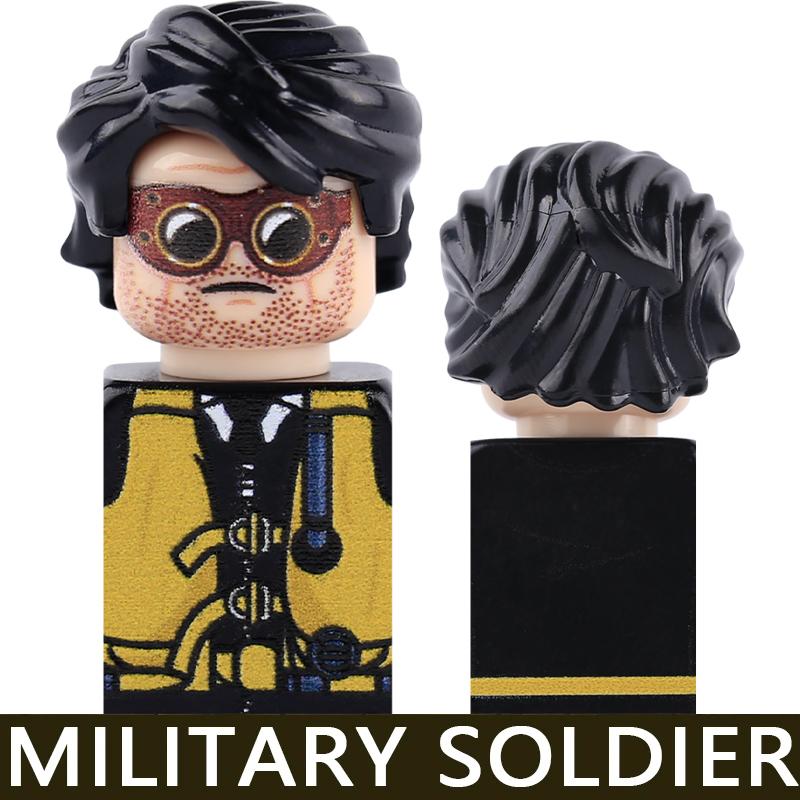 WW2 Military Soldier Figures Building Blocks Army Japanese Warrior Medical Nurse Officer Infantry Helmets UV Printed Bricks Toys