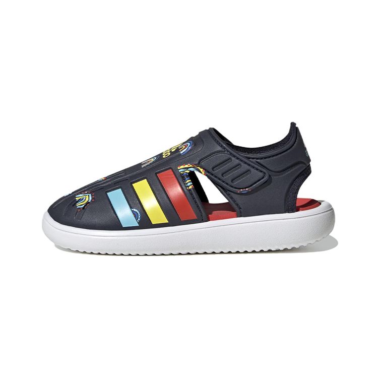 

Летние водные сандалии adidas с закрытым носком J All-Day Fun Kids Кроссовки Blue Legend-Ink Bold-Orange GY2459 29