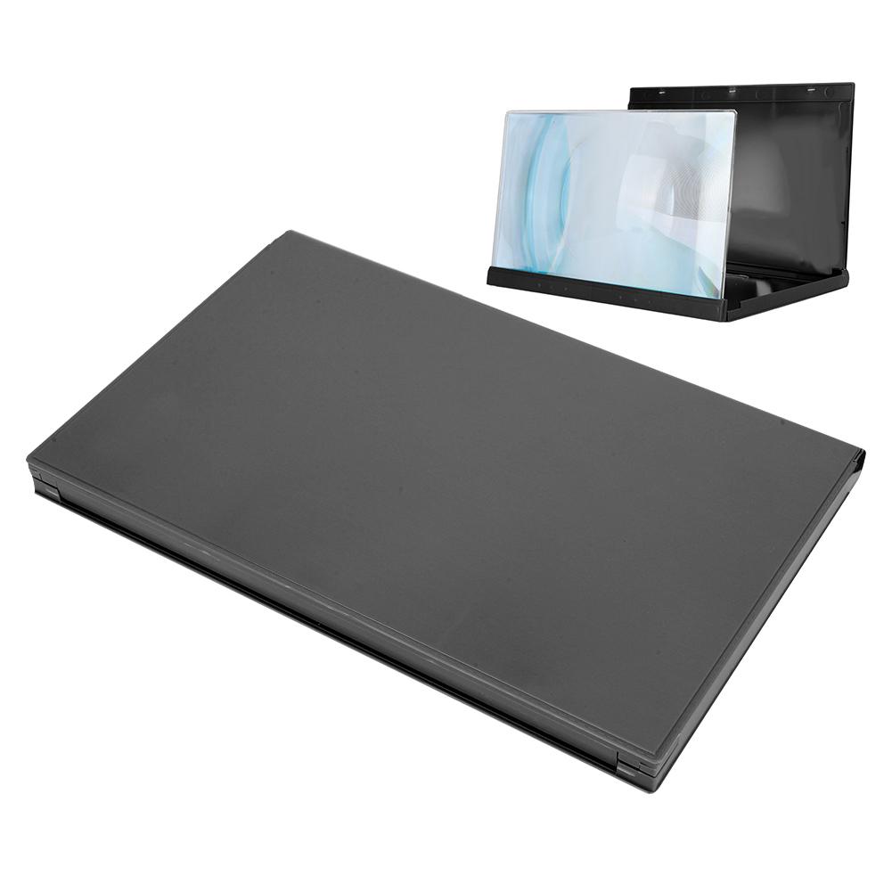 3D 14 Inch Universal Screen Magnifier Smartphone Amplifier with Foldable Bracket for VideoBlack 14 Inch