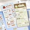 Sticker Pack Sauce Fruit Party Sweet and Clever Diary Series Handmade Account Stickers Decoration Base Collage Material