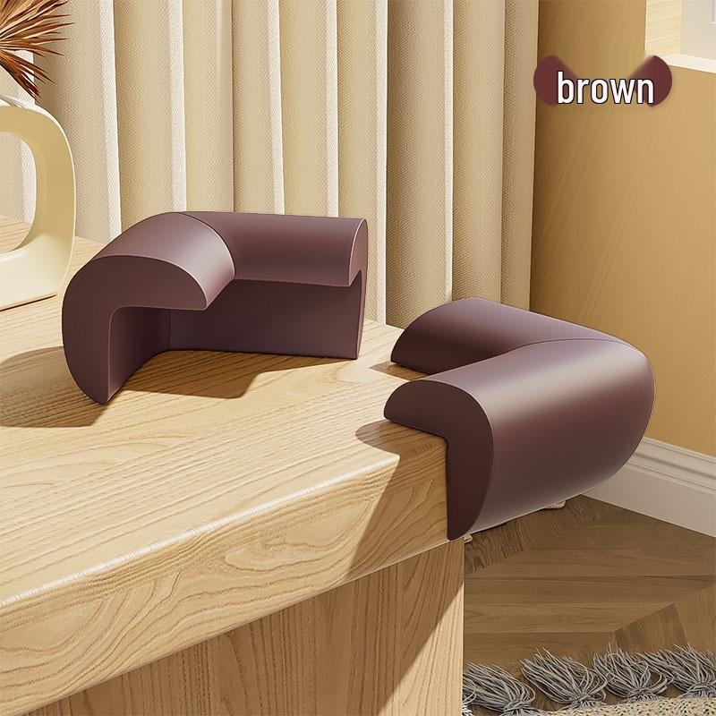 Baby Safety Corner Guards - Soft Right Angle Protectors for Tables and Cabinets