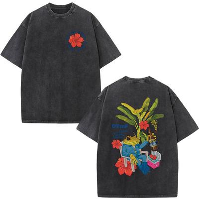Retro Tshirts with Bad Bunny Album Prints Should Take More DTMF Photos Summer Mens Luxury Hiphop Fashion Pure Cotton Tshirts