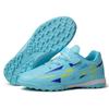 New Velcro football shoes boys and girls broken nails TF primary school students game artificial training shoes