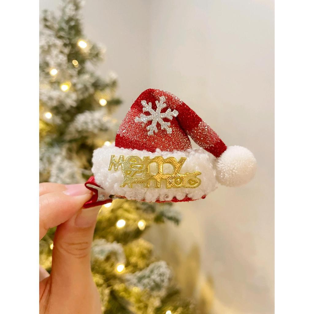 Adorable Christmas Deer Antler Hair Clip - Festive Holiday Gift for Women