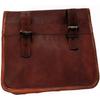 Motorcycle Pouch Brown Vintage Look Leather 1 Bag Panniers Saddle Bag
