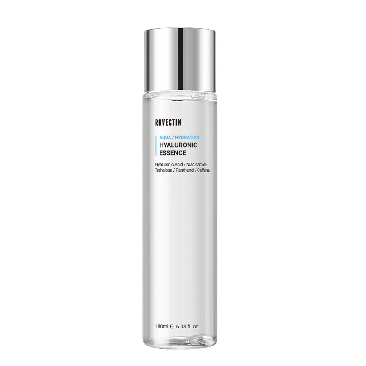 Rovectin Aqua Hyaluronic Essence - 7-Layer Hyaluronic Acid Activating Treatment Lotion for Deep Hydration & Barrier Repair 180ml