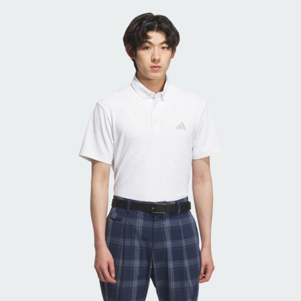 

Adidas Мужская футболка-поло с коротким рукавом с монограммой PG Je7146 XL(105)