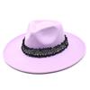 Style Wool Felt Hat With Large Brim For Men Women Winter Autumn Casual Outdoor Wear
