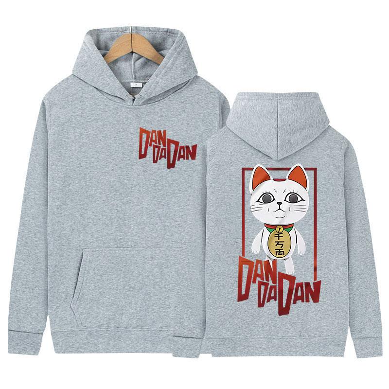 Japan Anime Dandadan Okarun Dan Da Dan Graphic Hoody Mens Women Fashion Harajuku Sweatshirts Vintage High Quality Fleece Hoodies