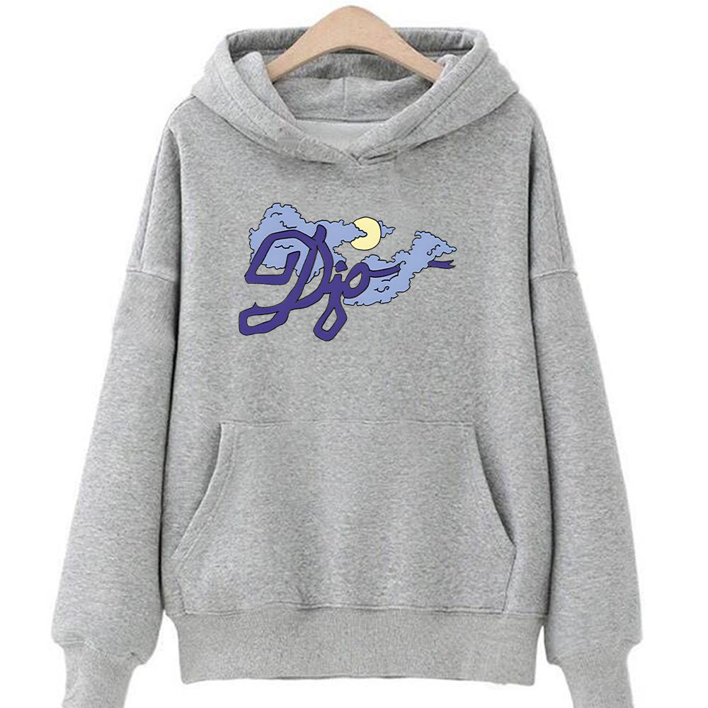 

Crux Deluxe Cityscape Pullover Hoodie Djo Joe Keery Merch Sweatshirt Autumn Winter Casual Hood Women Men Y2K Long Sleeve Clothes XS сірий колір