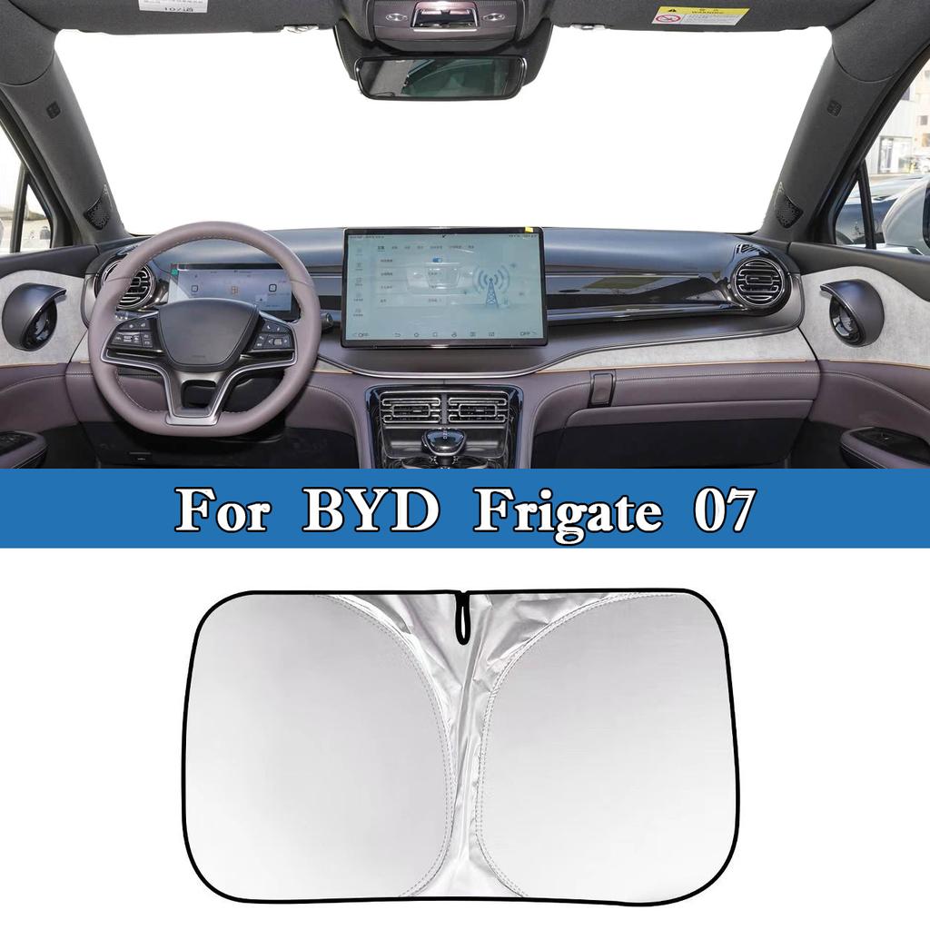 For BYD Song Han Yuan Tang Qin KING Seagull Dolphin Car Windshield Sunshade Cover Front Windo Interior Accessories UV Protection