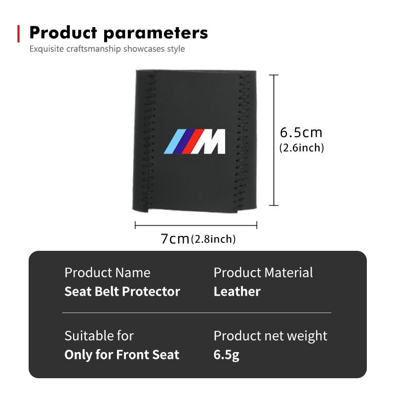 For BMW Car Belt Buckle Plug Protective Cover Interior Accessories E70 E91 E30 G30 E53 M3 M5 X6 X4 X7 E92 E93 X1 X3 X5