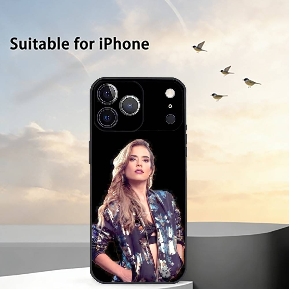 La-La Reina Del Flow Handyhülle Für iPhone 17, 16,15,14,13,12,11 Plus,Pro Max, Andere Weiche Schwarze Abdeckung