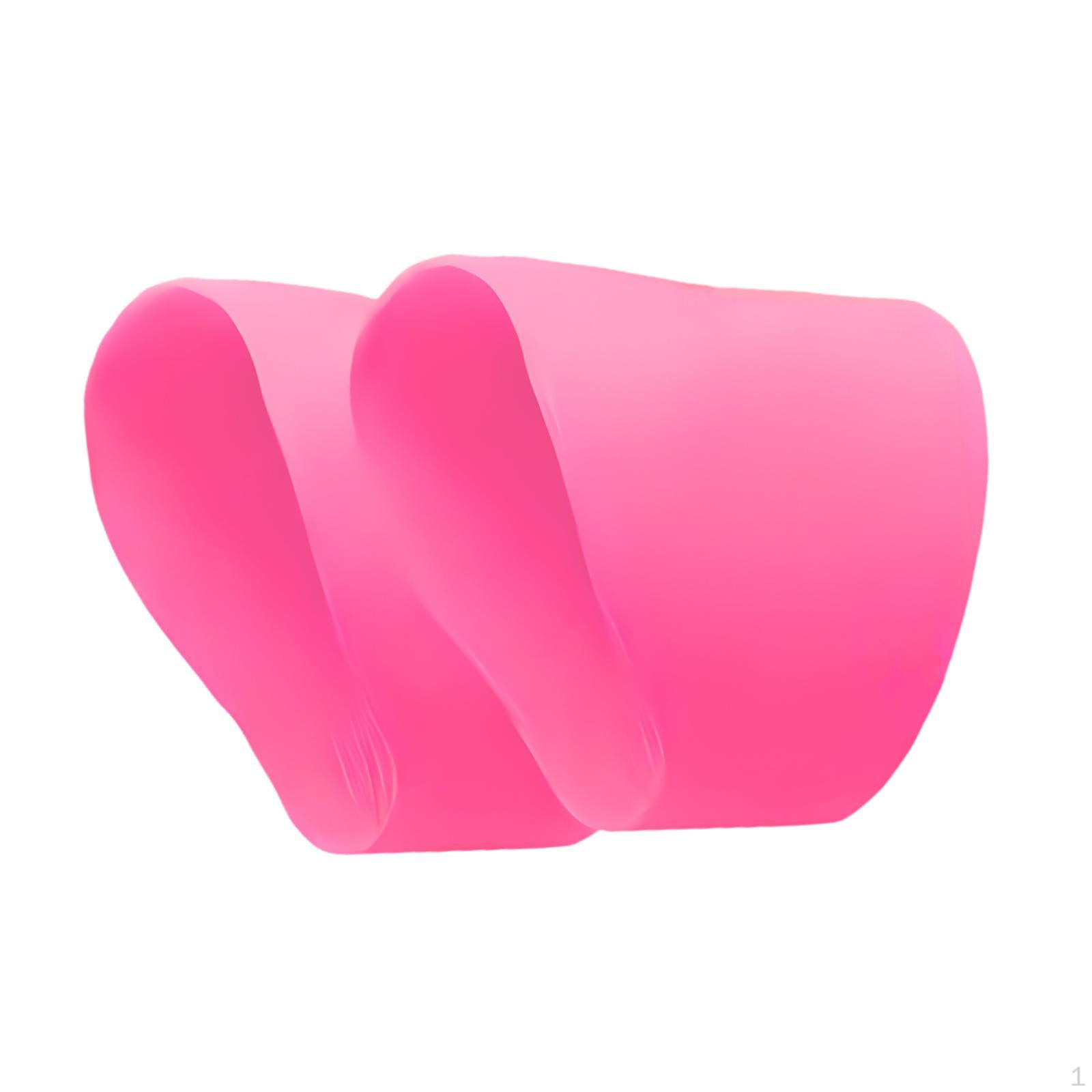 

Футбольные кружевные ленты Защитные защитные бутсы для футбола Гибкие силиконовые бахилы для And розовый