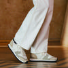 PANE Pace Nostalgia Modell SANDSTONE Rutschfest Und Atmungsaktiv Niedrige Freizeitschuhe Unisex Hellgrau PN5100LGY20B