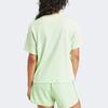 Adidas Originals Adicolor Letter Logo Print Round Neck Short Sleeve T-Shirt Women Tops Light-Green IN8436