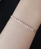 Alleun Silver 925 Zirconia Cubic Tennis Chain Bracelet