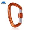 Anjiuxing D-Shape Screwgate Climbing Carabiner