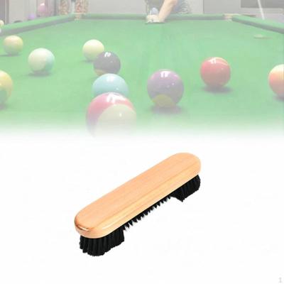 Bilardo Masası Köşe Fırçası, Temizleme Aracı, Ray Ahşap Sap